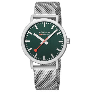 Classic, 40 mm, Waldgrünes Edelstahl Uhr, A660.30360.60SBJ, Frontansicht