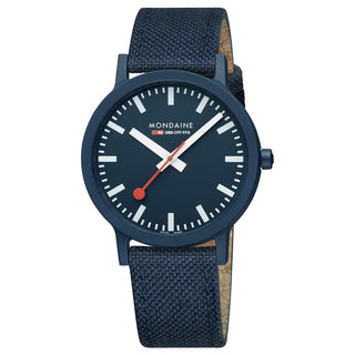 essence, 41mm, Ozean-Blaue nachhaltige Uhr, MS1.41140.LD, Front view