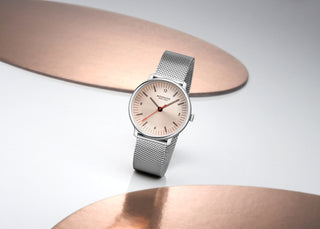 MONDAINE PRÄSENTIERT NEUE SWISS MADE  DOPPIO IN ROSÉGOLD