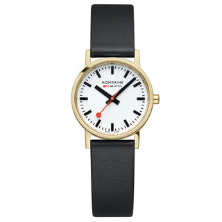 Classic, Braunes Veganes Traubenleder, 30 mm, Frontansicht