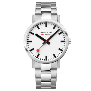 Classic, Edelstahl, 40 mm	, Frontansicht
