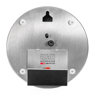 Silver Coloured Table and Alarm clock, 12,5cm