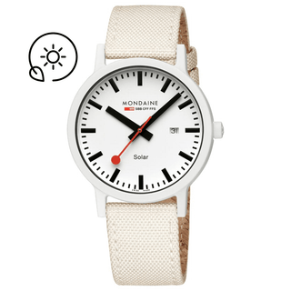 essence Solar, Weiss, 41 mm	, Frontansicht