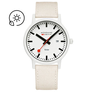 essence Solar, Weiss, 41 mm	, Frontansicht
