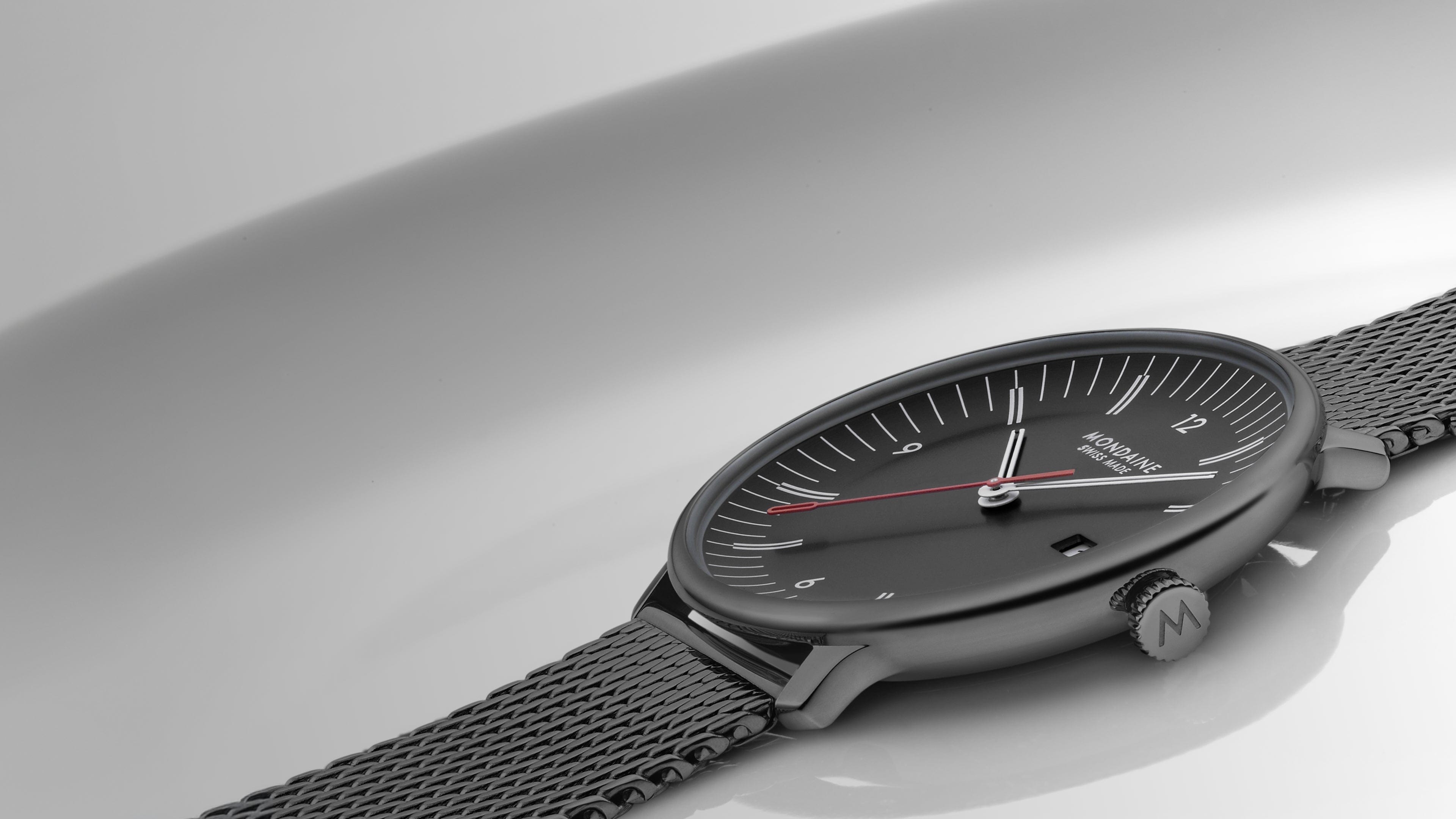 Table clock,travel alarm, 50mm, MSM.64410 – Mondaine Schweiz