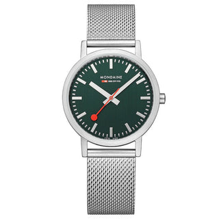 Classic, 36 mm, Waldgrünes Edelstahl Uhr, A660.30314.60SBJ, Frontansicht
