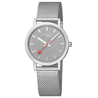 Classic, 36 mm, Good Gray Edelstahl Uhr, A660.30314.80SBJ, Frontansicht