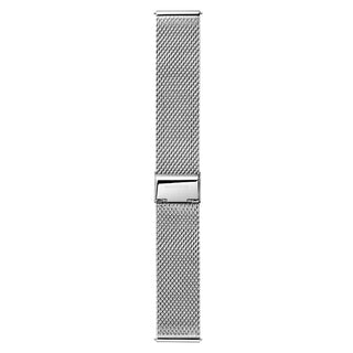 Stainless steel brushed mesh type bracelet, 22mm