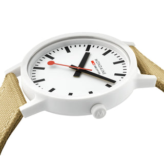 essence white, 32mm, nachhaltige Uhr für Damen, MS1.32110.LS