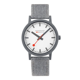 essence gray, 41mm, nachhaltige Uhr für Damen und Herren, MS1.41110.LU