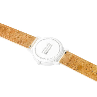essence white, 41mm, nachhaltige Uhr für Damen und Herren, MS1.41111.LT