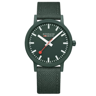 essence, 41mm, Park-Grüne nachhaltige Uhr, MS1.41160.LF, Front view