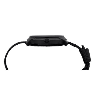 Discontinued I Helvetica Bold, 43mm, schwarze Uhr, Nylonband, MH1.B1221.NB