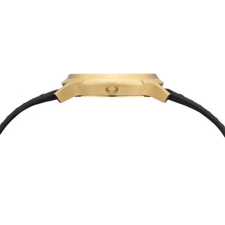 Discontinued I Helvetica Light, 26mm, schwarze Lederarmbanduhr, MH1.L1111.LB