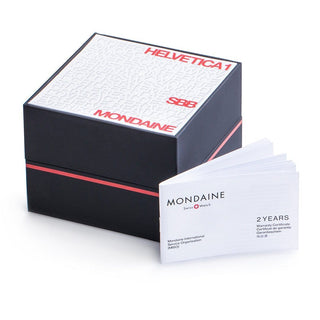Discontinued I Helvetica Regular, 33mm, klassische Edelstahluhr, MH1.R1210.SM