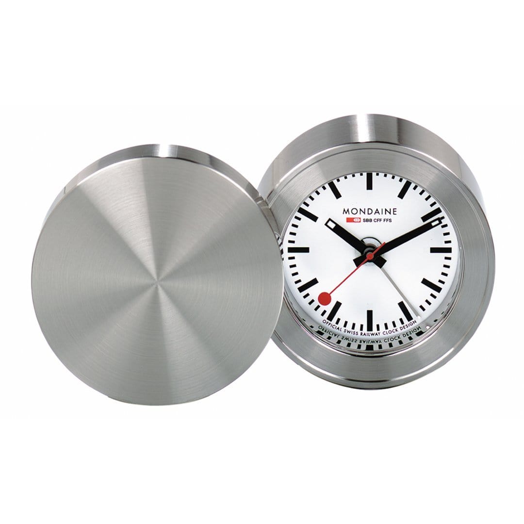 Table clock,travel alarm, 50mm, – Mondaine Schweiz